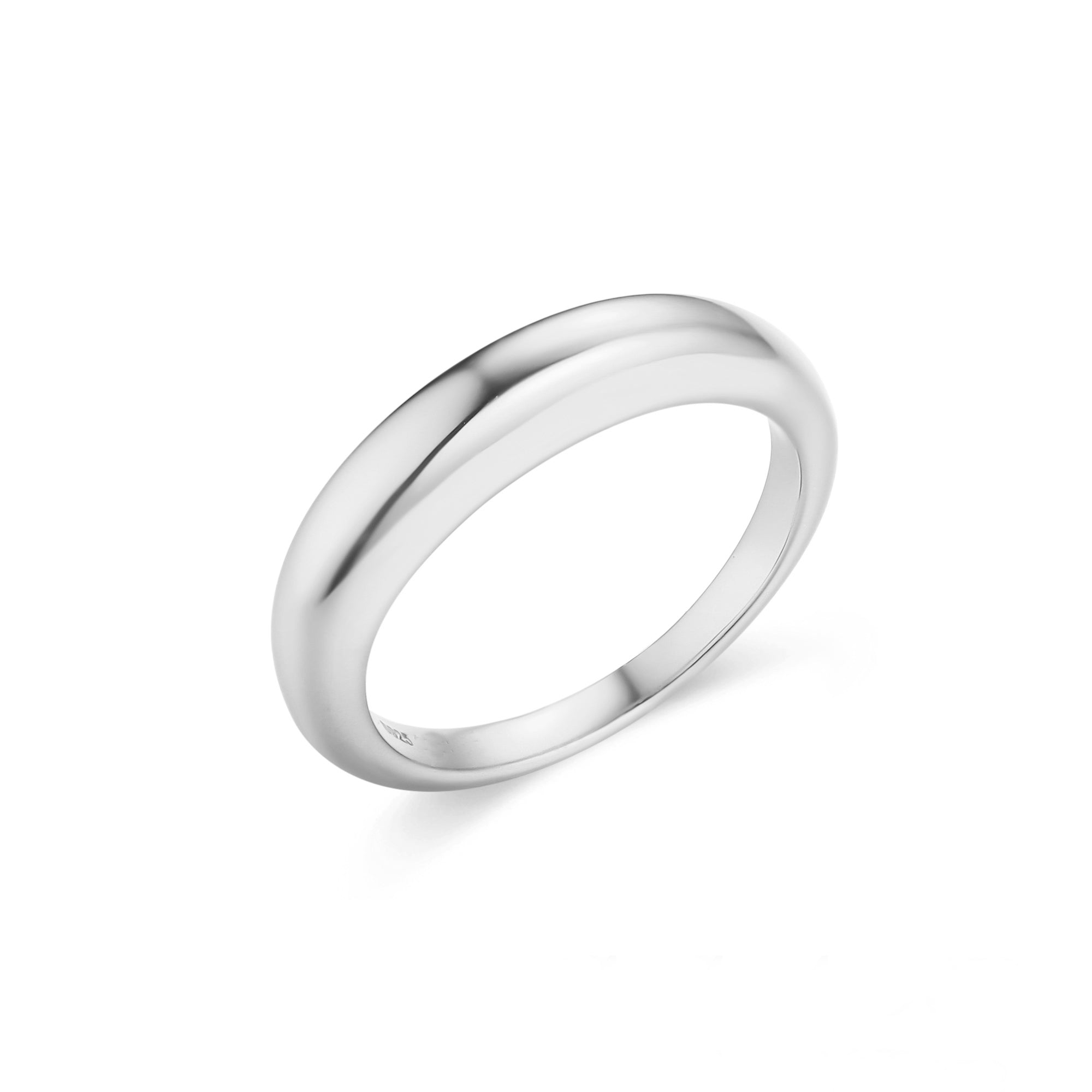 Gloria Hope Silver Dome Small Ring